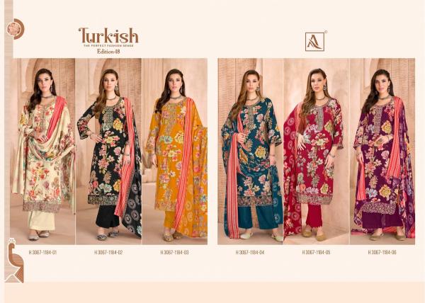 Alok suit turkish edition 18 jetpur dress material wholesale